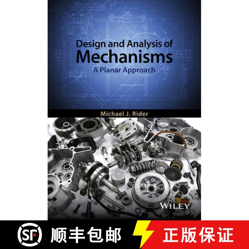 【3-4周达】Design And Analysis Of Mechanisms - A Planar Approach [Wiley机械工程] [9781119054337]