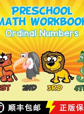 【3-4周达】Preschool Math Workbook: Ordinal Numbers [9781682609644]