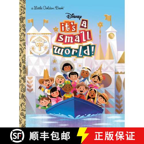 【3-4周达】精装 It's a Small World (Disney Classic) [9780736441315]