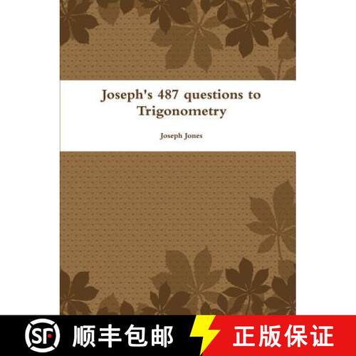 【3-4周达】Joseph's 487 questions to Trigonometry [9781300670278]