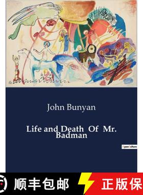 【3-4周达】Life and Death  Of  Mr. Badman:The Life and Moral Decline of Mr. Badman: A Cautionary Tale [9791041999248]