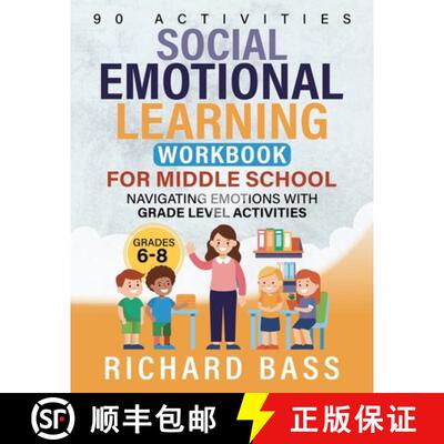 【3-4周达】Social Emotional Learning Workbook for Middle School [9781958350362]