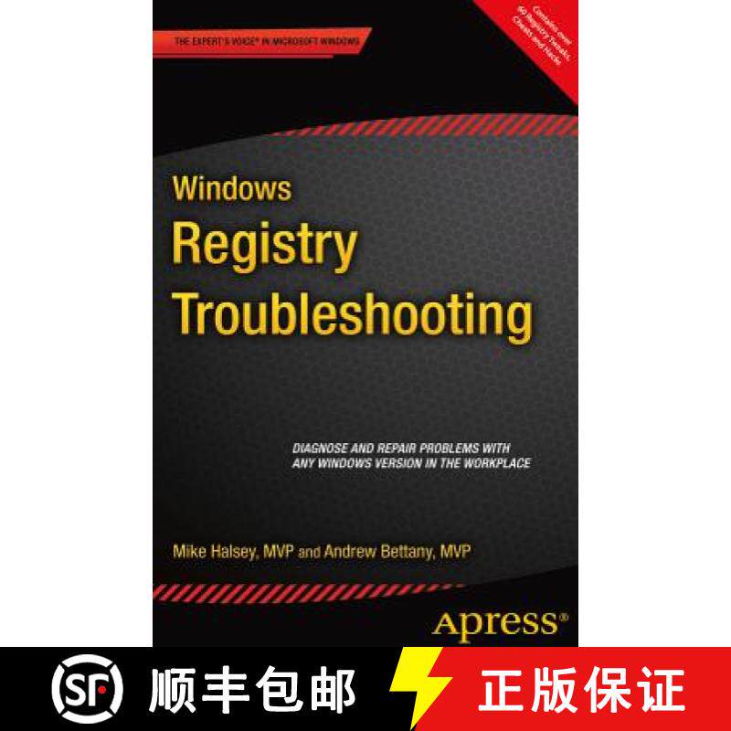 预订 Windows Registry Troubleshooting [9781484209936]