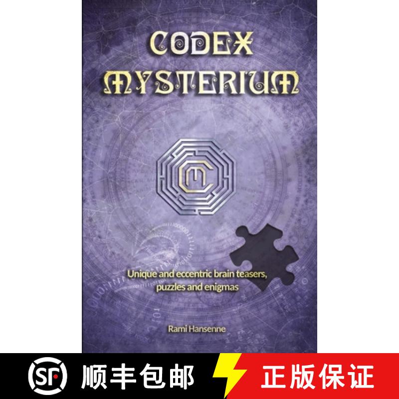 【3-4周达】Codex Mysterium: Unique and eccentric brain teasers, puzzles and enigmas [9789464007145]