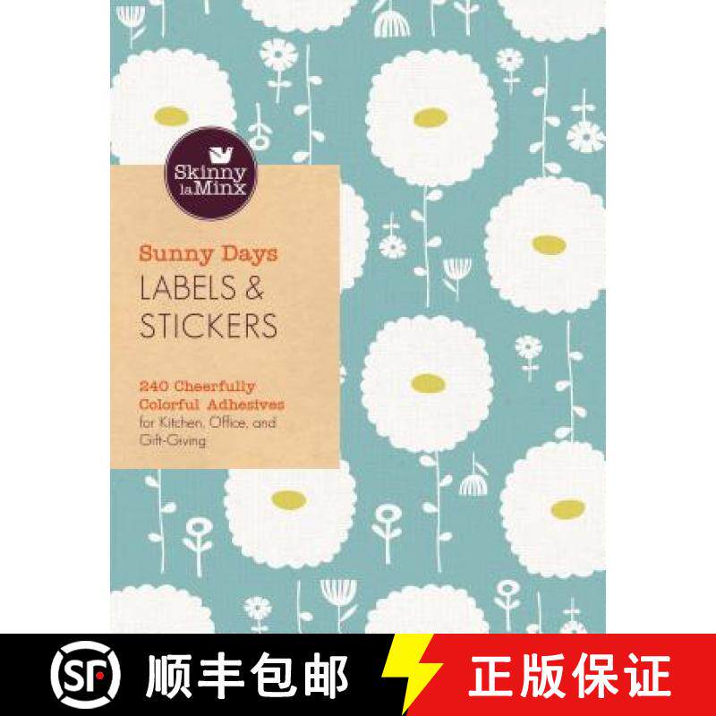 预订 Sunny Days Labels & Stickers (Skinny Laminx): 240 Cheerfully Colorful Adhesives for Kitchen, Off... [9781452129327]