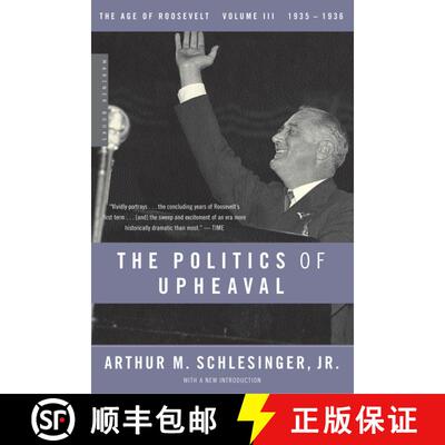 【3-4周达】The Politics of Upheaval, Volume 3: 1935-1936, the Age of Roosevelt, Volume III [9780618340873]