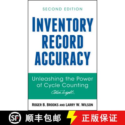 【3-4周达】精装 Inventory Record Accuracy: Unleashing The Power Of Cycle Counting, 2Nd Edition [Wiley... [9780470008607]