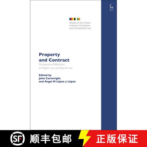 【3-4周达】精装 Property and Contract: Comparative Reflections on English Law and Spanish Law [9781509929337]
