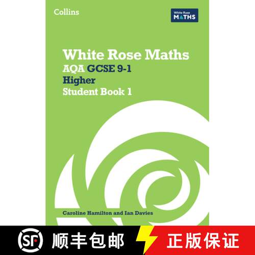 【3-4周达】White Rose Maths: Aqa GCSE 9-1 Higher Student Book 1 [9780008669591]
