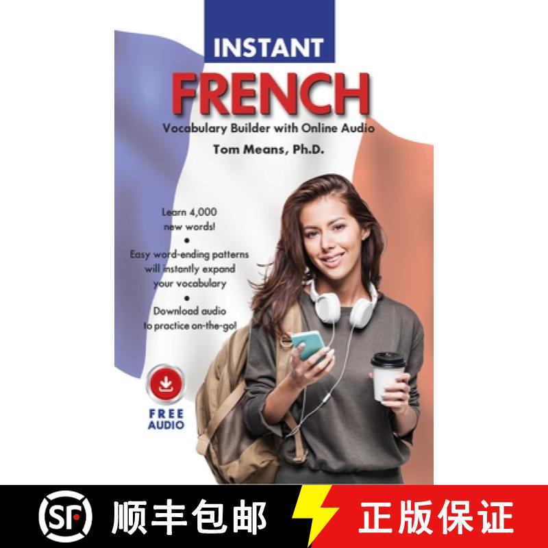 【3-4周达】Instant French Vocabulary Builder with Online Audio [9780781814485]