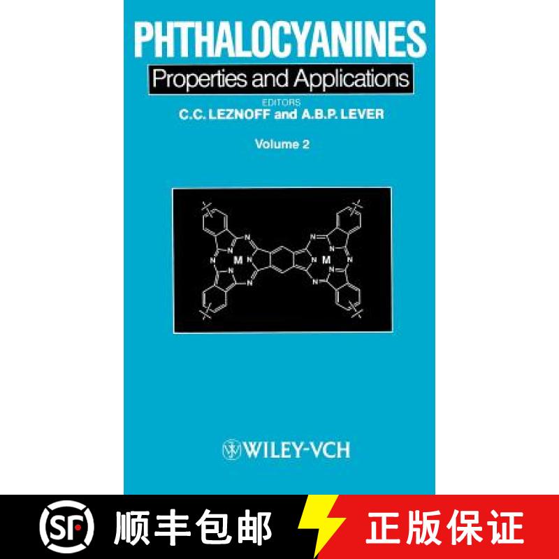 【3-4周达】Phthalocyanines - Properties And Applications, Volume 2 [Wiley化学化工] [9780471188285]