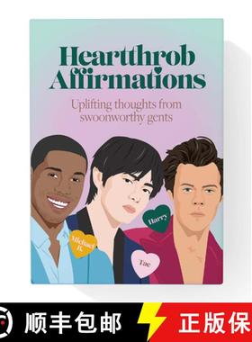 预订 Heartthrob Affirmations: Swoonworthy, Uplifting Thoughts from Our Favorite Gents to Get You Thro... [9781922417770]