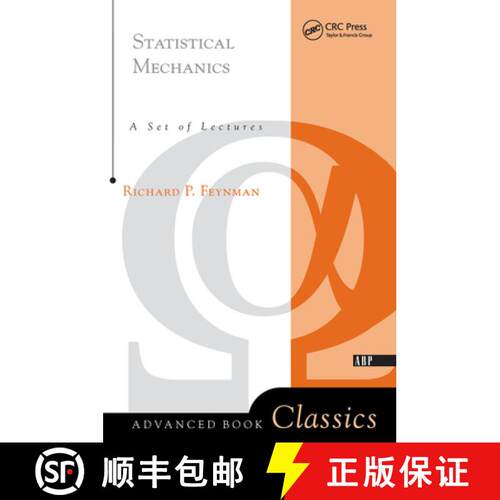 【3-4周达】精装 Statistical Mechanics: A Set Of Lectures [9780367320232]