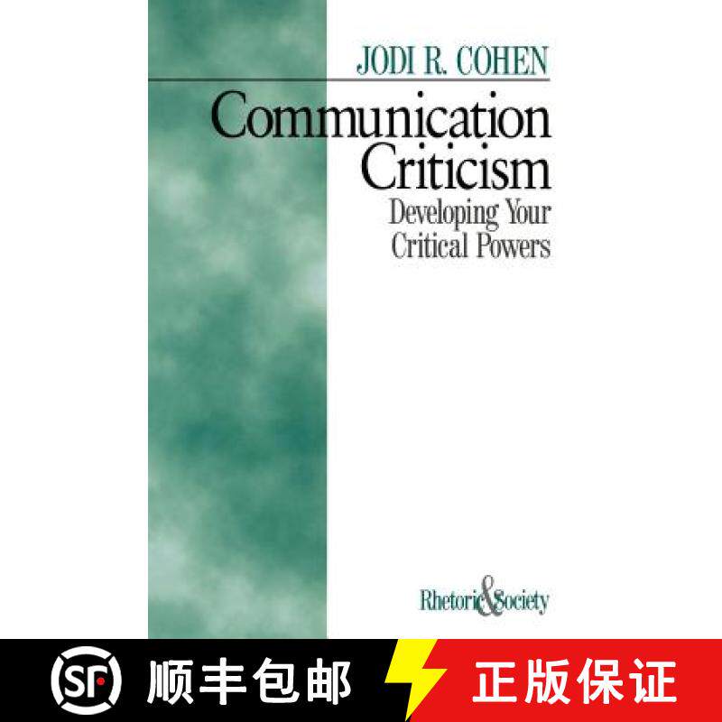 【3-4周达】Communication Criticism: Developing Your Critical Powers [9780761906308]