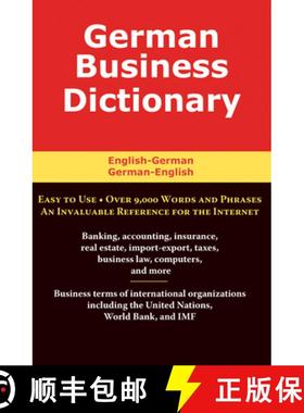 预订 German Business Dictionary: American & German Business Terms for the Internet Age [9780884003106]