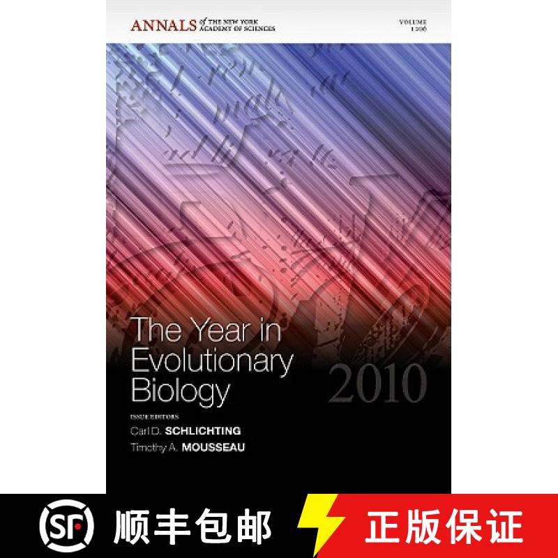 【3-4周达】The Year In Evolutionary Biology 2010 [Wiley生命科学] [9781573317924]
