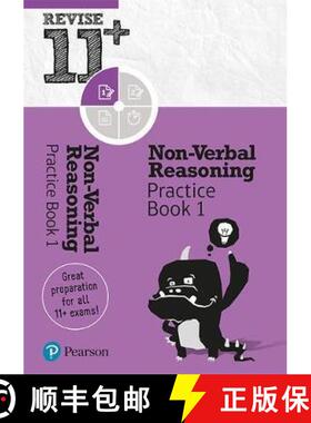 【3-4周达】Pearson REVISE 11+ Non-Verbal Reasoning Practice Book 1 for the 2023 and 2024 exams: for h... [9781292246543]