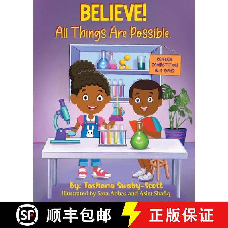 【3-4周达】Believe ! : All Things Are Possible [9781778238604]
