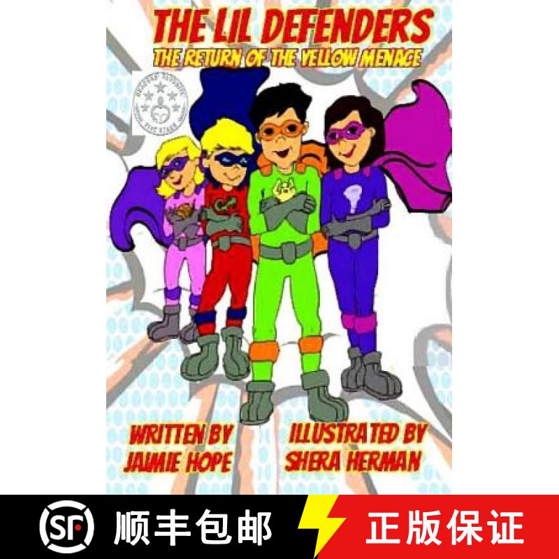 【3-4周达】The Lil Defenders: Return of the Yellow Menace [9780692082652]
