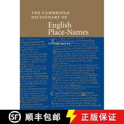 【3-4周达】The Cambridge Dictionary of English Place-Names: Based on the Collections of the English P... [9780521168557]