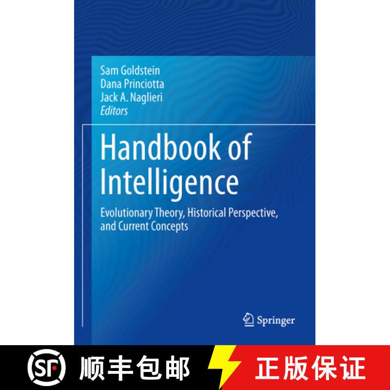 【3-4周达】Handbook of Intelligence: Evolutionary Theory, Historical Perspective, and Current Concepts [9781493934935]