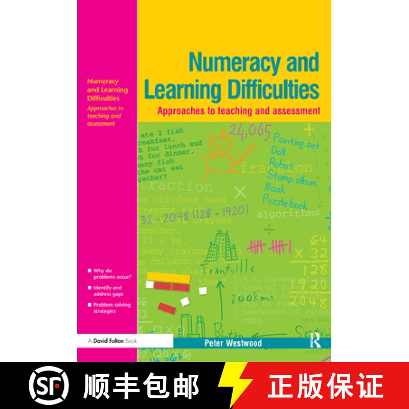 【3-4周达】Numeracy and Learning Difficulties : Approaches to Teaching and Assessment [9781843121947]