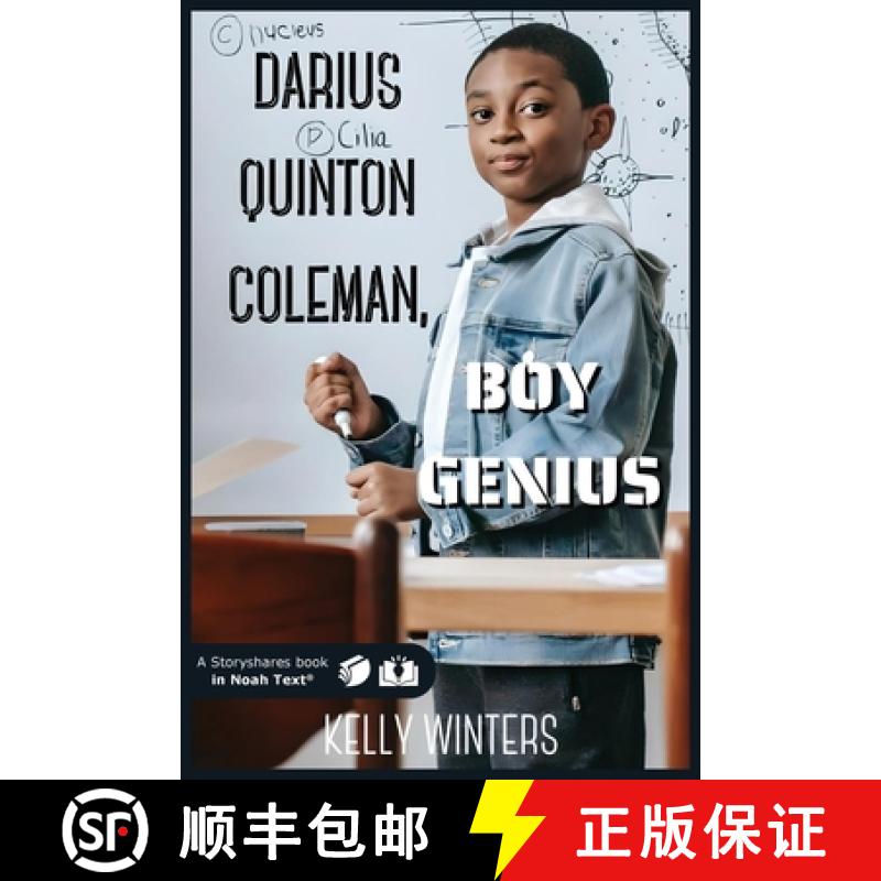 【3-4周达】Darius Quinton Coleman: Boy Genius [9798885975476] - 实物图