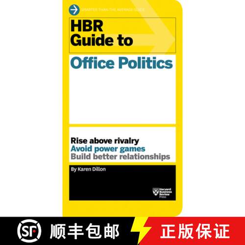 【3-4周达】精装 HBR Guide to Office Politics (HBR Guide Series) [9781633695641]