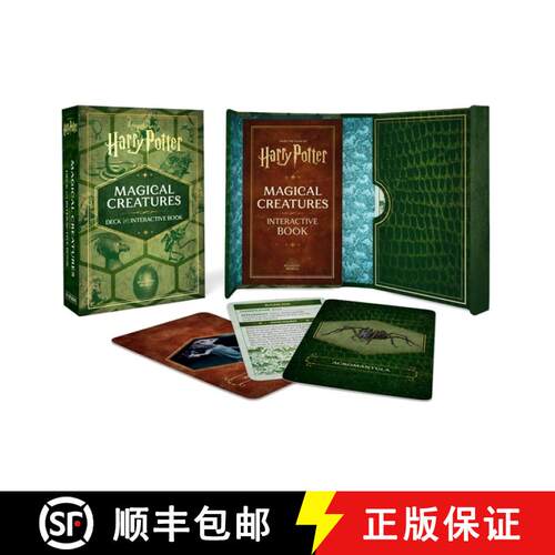 【3-4周达】Harry Potter Magical Creatures Deck and Interactive Book [9780762487257]