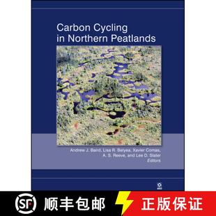 Peatlands Geophysical Wiley地球科学 Carbon 184 4周达 9780875904498 Cycling Monograph Northern