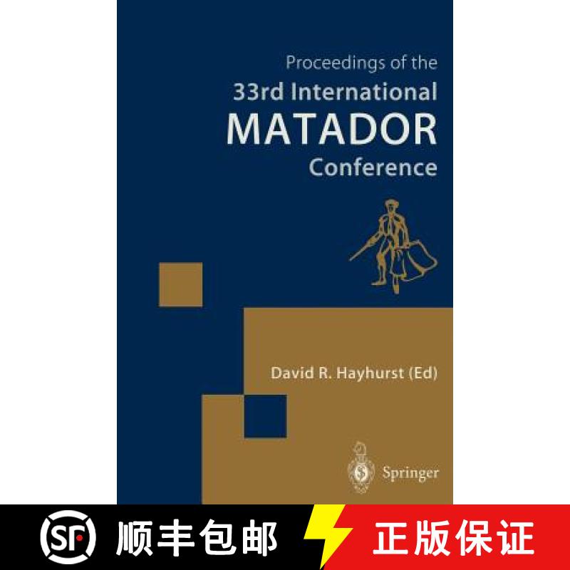 【3-4周达】Proceedings of the 33rd International MATADOR Conference : Formerly The International Mach... [9781447112006]