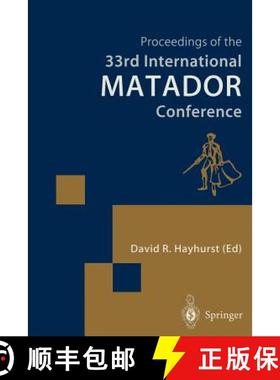【3-4周达】Proceedings of the 33rd International MATADOR Conference : Formerly The International Mach... [9781447112006]