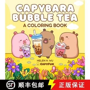 【3-4周达】Capybara Bubble Tea : A Coloring Book [9781953458889]