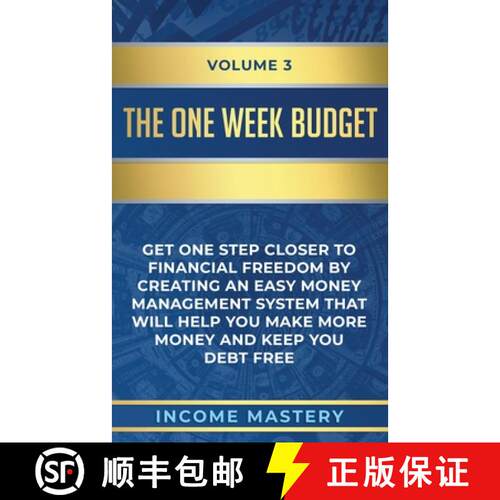 【3-4周达】One-Week Budget: Get One Step Closer to Financial Freedom by Creating an Easy Money Manage... [9781647772925]