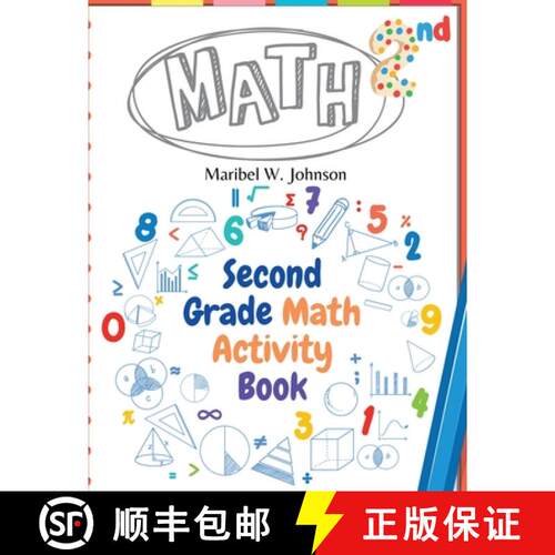 【3-4周达】Second Grade Math Activity Book: Addition and Subtraction, Math Facts, Counting, and More [9781835520338]