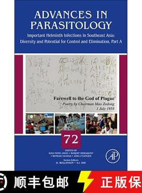 【3-4周达】Important Helminth Infections in Southeast Asia: Diversity and Potential for Control and E... [9780123815132]