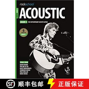 【3-4周达】Rockschool Acoustic Guitar Grade 3 - (2019) [9781789360882]