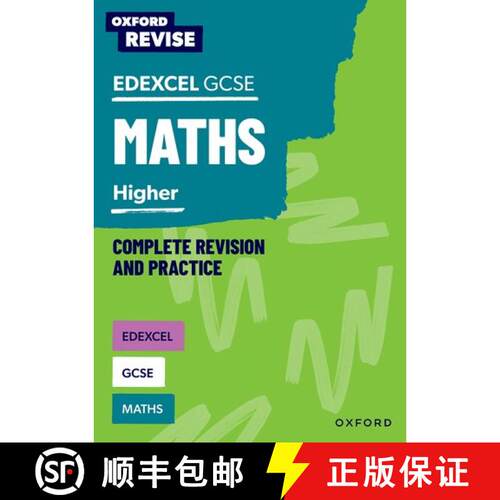 【3-4周达】Oxford Revise: Edexcel GCSE Mathematics: Higher Complete Revision and Practice: For the 20... [9781382039857]