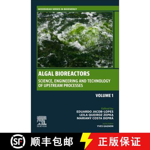 【3-4周达】Algal Bioreactors: Vol 1: Science, Engineering and Technology of upstream processes [9780443140587]