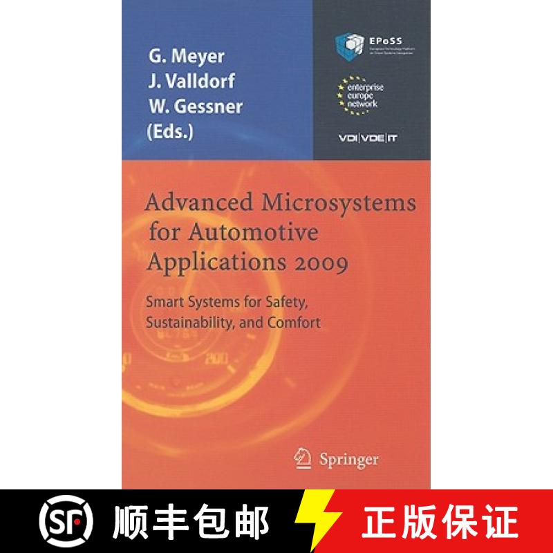 【3-4周达】Advanced Microsystems for Automotive Applications 2009 : Smart Systems for Safety, Sustain... [9783642007446]