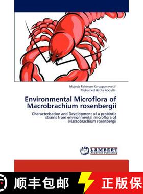 预订 Environmental Microflora of Macrobrachium Rosenbergii [9783847334934]