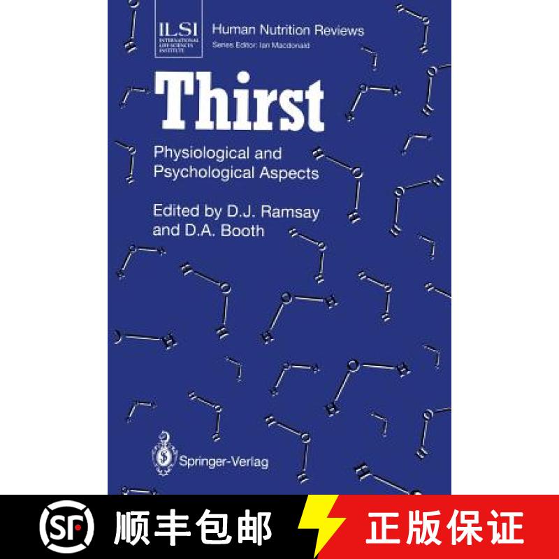 【3-4周达】Thirst : Physiological and Psychological Aspects [9781447118190]