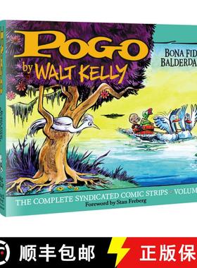 【3-4周达】Pogo the Complete Syndicated Comic Strips: Volume 2: Bona Fide Balderdash [9781606995846]