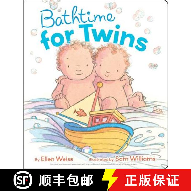 【3-4周达】Bathtime for Twins [9781442430266]