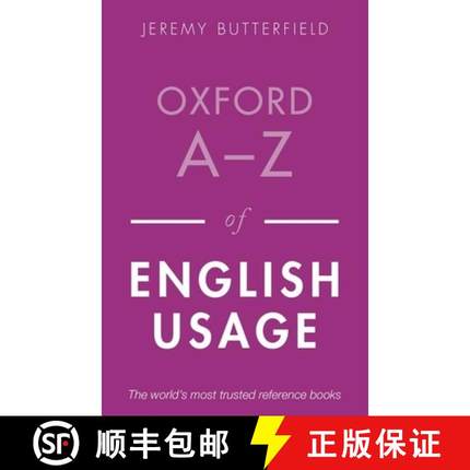 【3-4周达】Oxford A-Z of English Usage (Revised) [9780199652457]