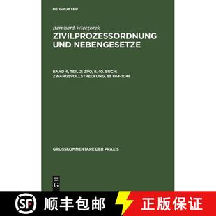 §§ 9783110989366 1048 864 Zwangsvollstreckung Buch 10. ZPO 预订