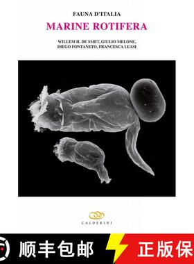 【3-4周达】Fauna d'Italia, Volume 50: Marine Rotifera [9788850654901]