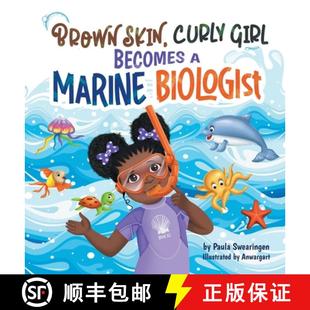 Skin 9798988475606 Biologist Marine Becomes Girl Curly Brown 预订
