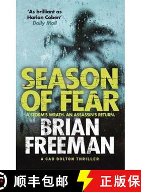 【3-4周达】Season of Fear: A Cab Bolton Thriller [9781782068976]