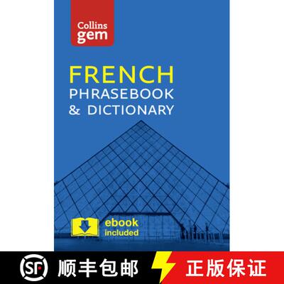 【3-4周达】Collins French Phrasebook and Dictionary Gem Edition: Essential Phrases and Words in a Min... [9780008135881]